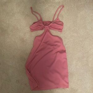 Pink dress